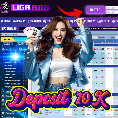 LIGA808: Agen Bandar Bola Deposite 10k Pasti Maxwin